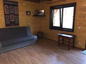 Фото номера Двухместный номер с 1 кроватью и собственной ванной комнатой Лоджи Cabana Cambiano г. Poiana Horea 5