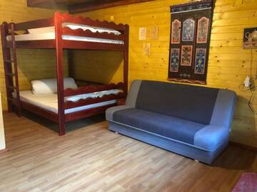 Фото номера Двухместный номер с 1 кроватью и собственной ванной комнатой Лоджи Cabana Cambiano г. Poiana Horea 2