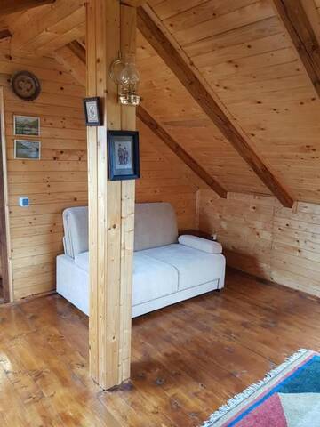 Фото номера Двухместный номер с 1 кроватью и собственной ванной комнатой Лоджи Cabana Cambiano г. Poiana Horea 5